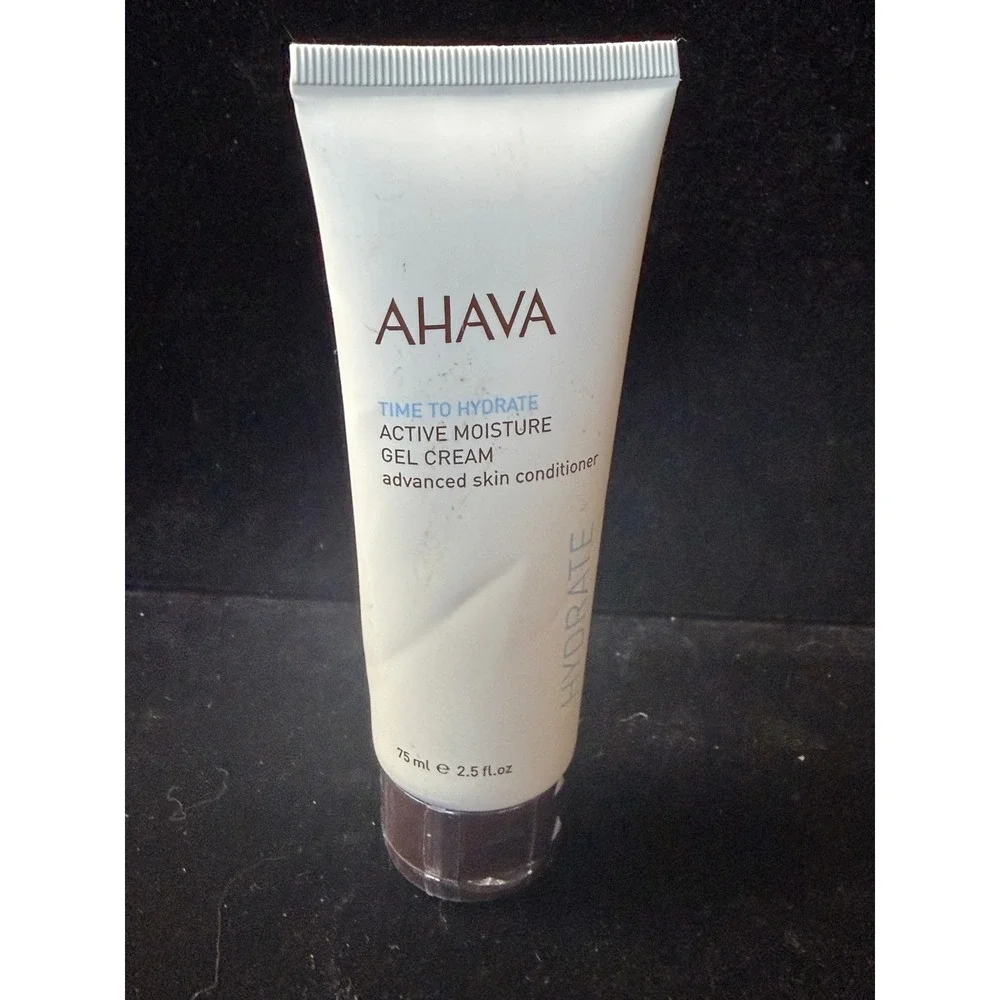 AHAVA Time To Hydrate Active Moisture Gel Cream 75ml 2.5oz Skin Conditioner NEW